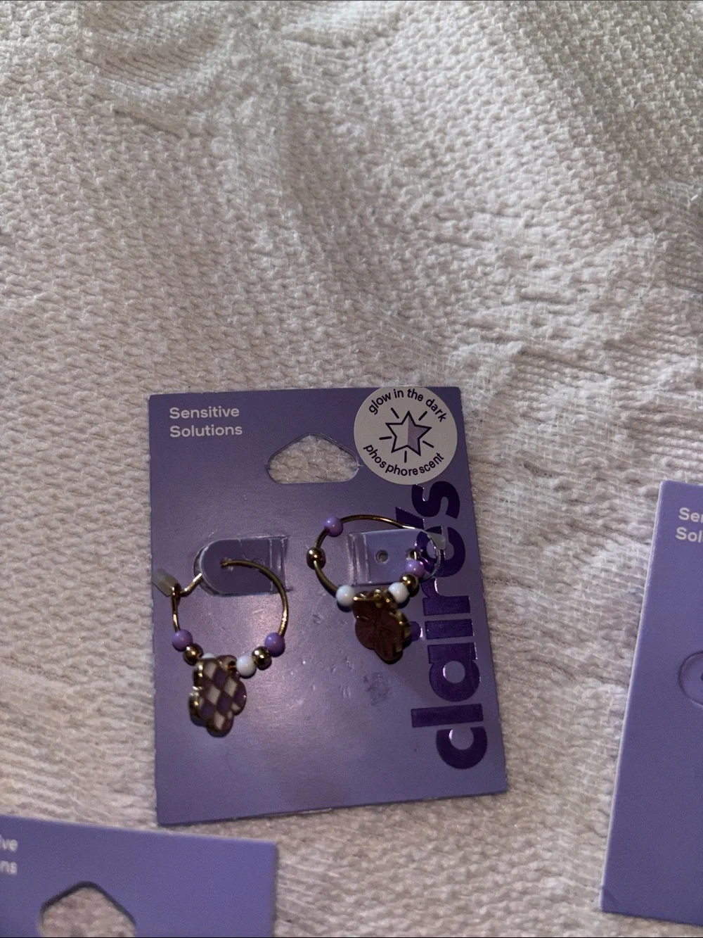 9 Piece Claire’s Kids Assorted Colorful Earrings and Clips Set